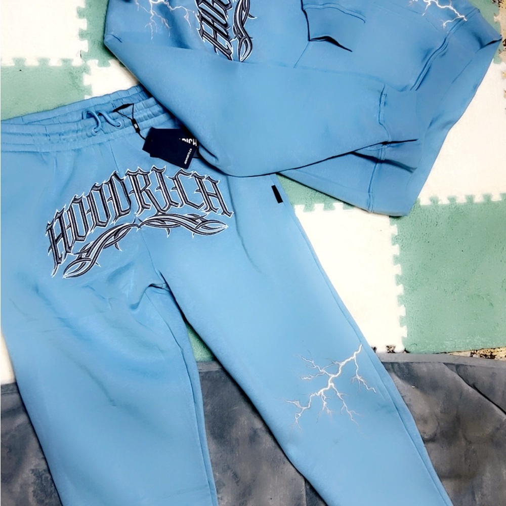 Blue Zip-Up Sweater